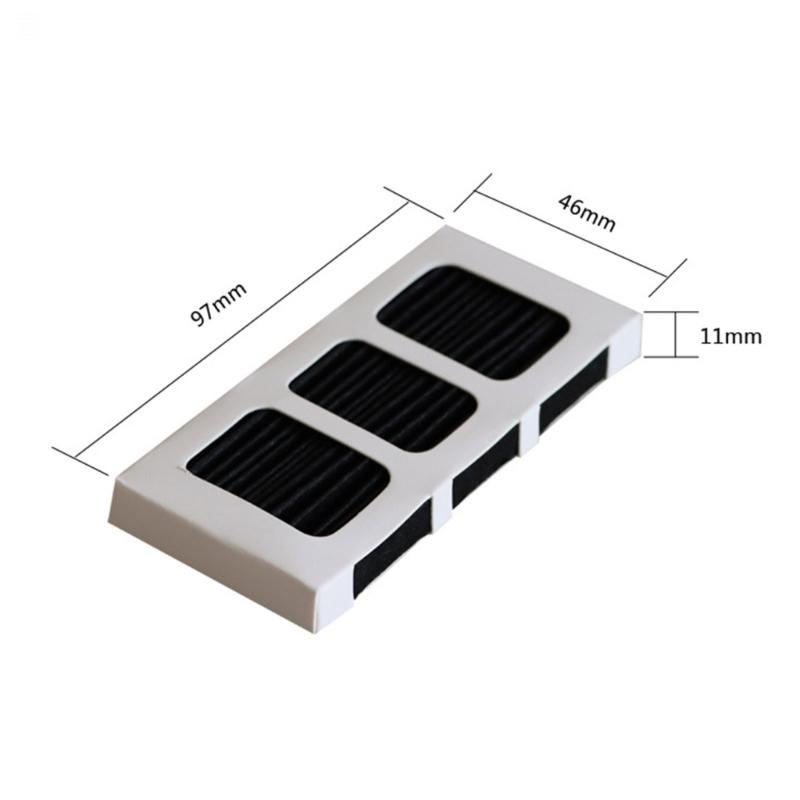Refrigerator Carbon Activateds Water Air Filter Compatible for Elpaultra 2 Fridge Freezer Part Eliminate Odors Bacteria