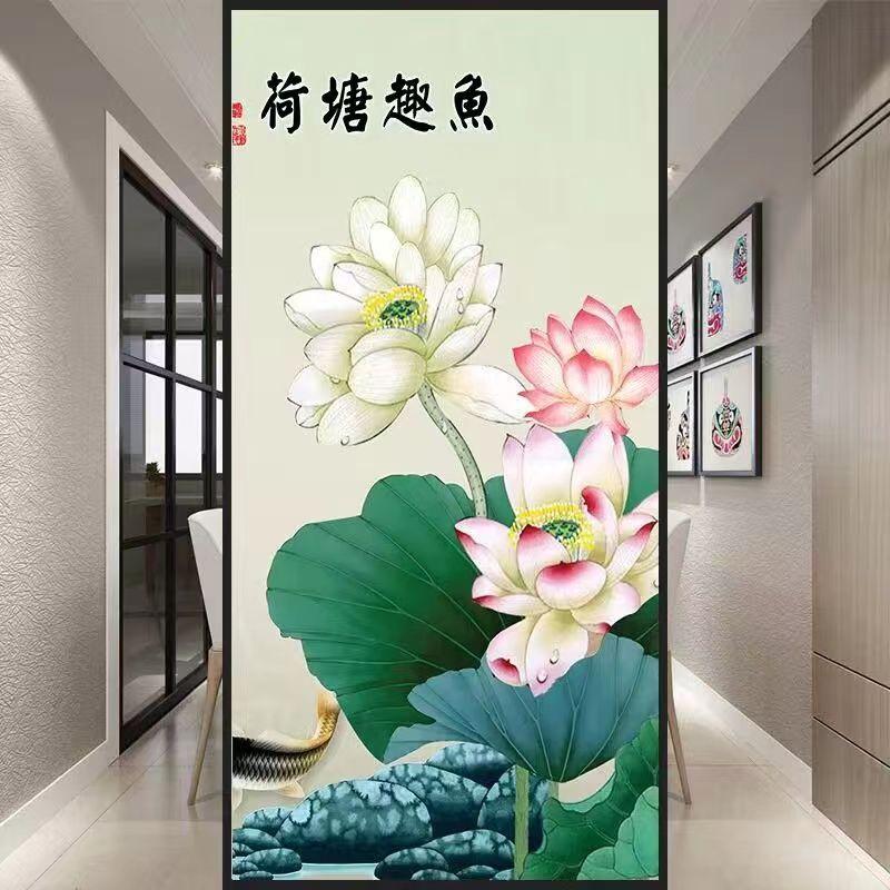 Glue-free Frosted Window Glass Sticker Living Room Bedroom Bathroom Translucent Opaque Bathroom Door Anti-peeping Film