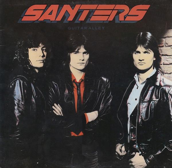 

LP Record SANTERS Guitar Alley LR042 Ready Records 1984 Canada Rock Used
