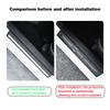 1/4/5Pcs Carbon Fiber Sticker Car Threshold Protective Film For Volvo Rdesign Polestar AWD V50 S60 XC60 XC90 V60 S80 S90 V90 V70