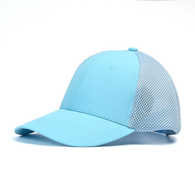 Cap Summer Baseball Men Women Solid Sunshade Breathable Outdoor Sport Hat Riding