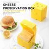 Sliced Cheese Storage Container Cute Kitchen Accessories With Lid Cute Kitchen Accessories Slice Cheese Holder Cheese