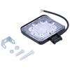Auto-Arbeitslampe 9LEDs Scheinwerfer 27W Quadrat IP67 Aluminiumlegierung PC für Automobil-Motorrad OffRoad