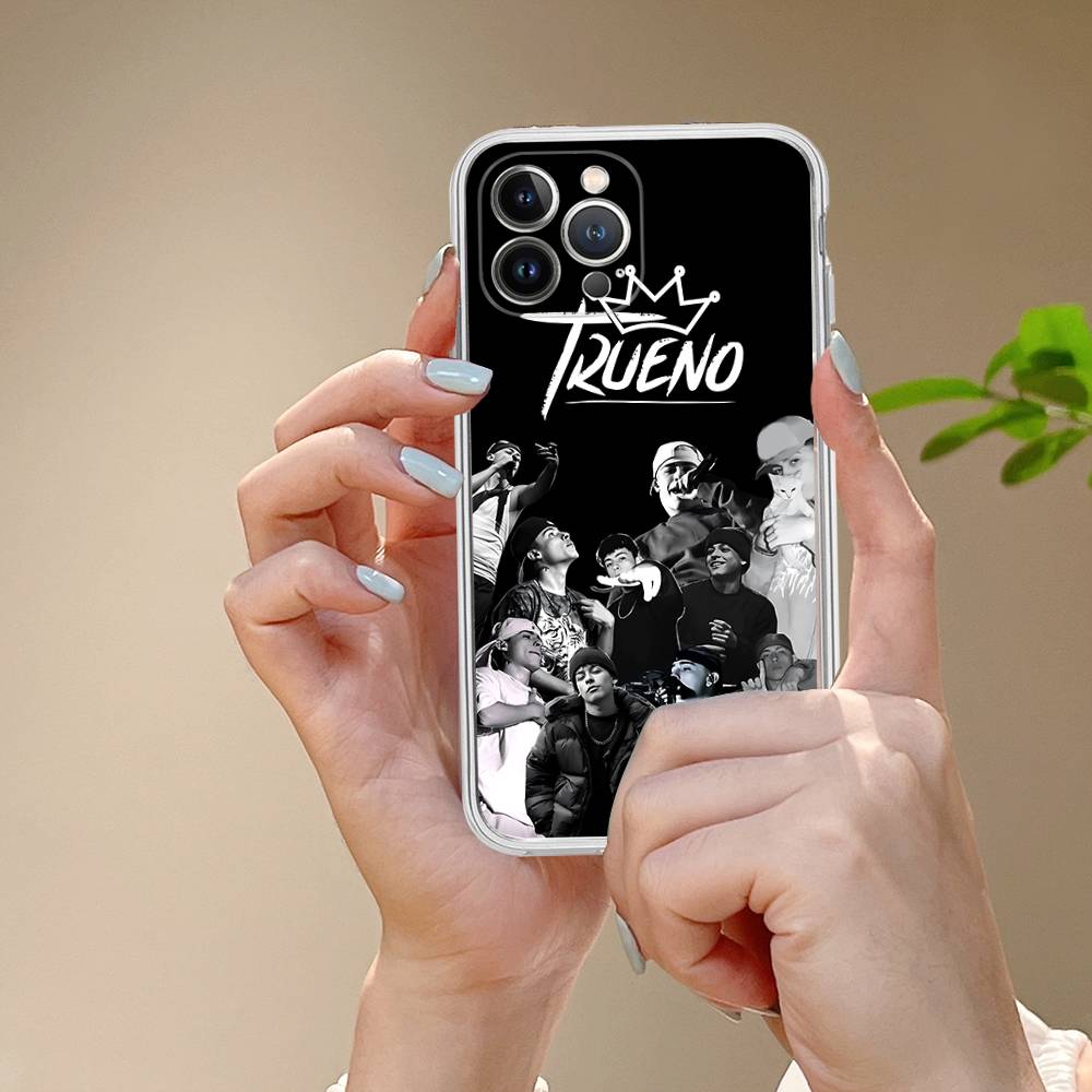 T-Trueno Rapper Fit For IPhone 16 15 Promax Phone Case IPhone 14 11 12 High End 13 Pro Silicone