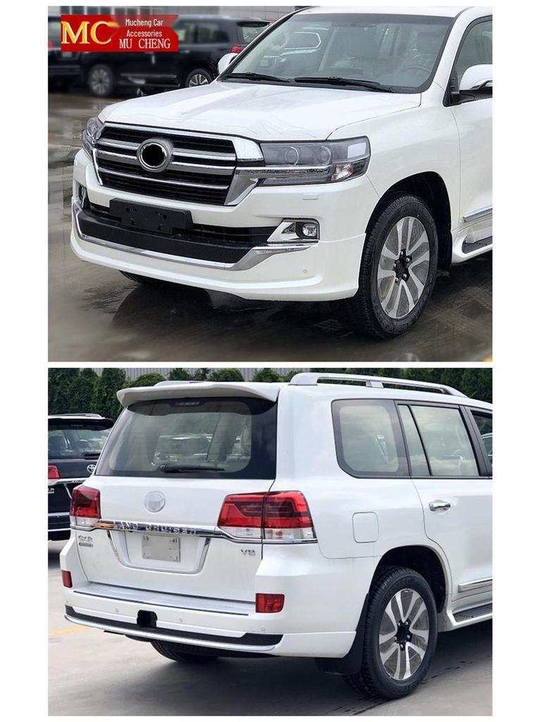 Toyota Land Cruiser 2016-2021 Front & Rear Body Kit for LC200 Bumper Modification