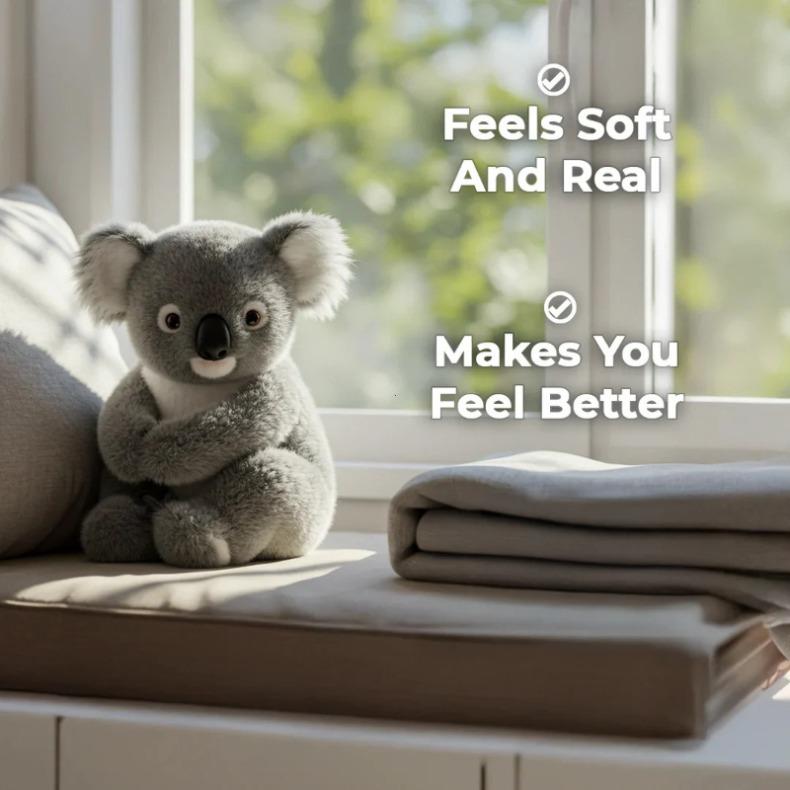 25CM Koala Panda Soft Touch Filling Imitations Emotional Healing On Demand Companion Hug Animal Buddy Gift