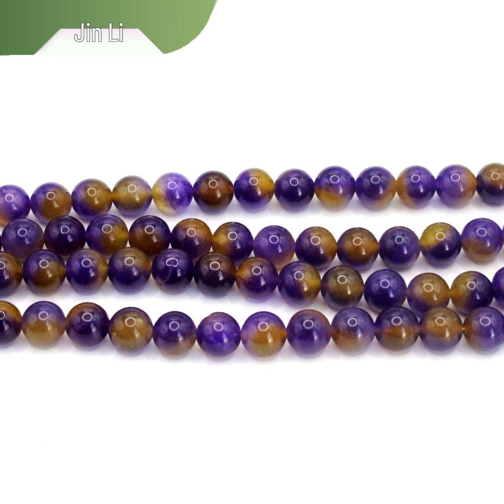 Natural Stone Round Beads for DIY Jewelry Making - Bracelet Components