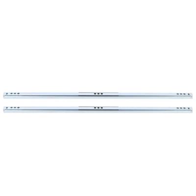 2 Stück Set 450x17mm Schublade Stahlkugel Gleitschiene Hardware Zubehör für Schrank Schränke