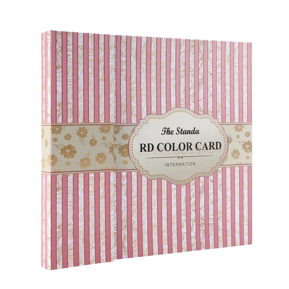 Livro de Exibição de Cores de Esmalte de Alta Qualidade 120 Cores Placa de Exibição de Esmalte Amostras de Cor