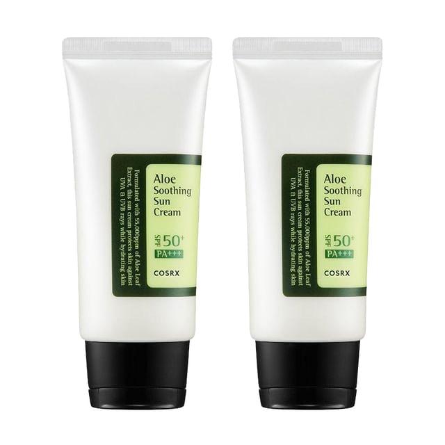 COSRX - Aloe Soothing Sun Cream Bundle Set 2 pcs