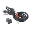 Car Fog Light Wiring Kit Upgrade Fog Lights Wire Fog Lamp Harness Cable + Switch Button Compatible with for Chevrolet N400