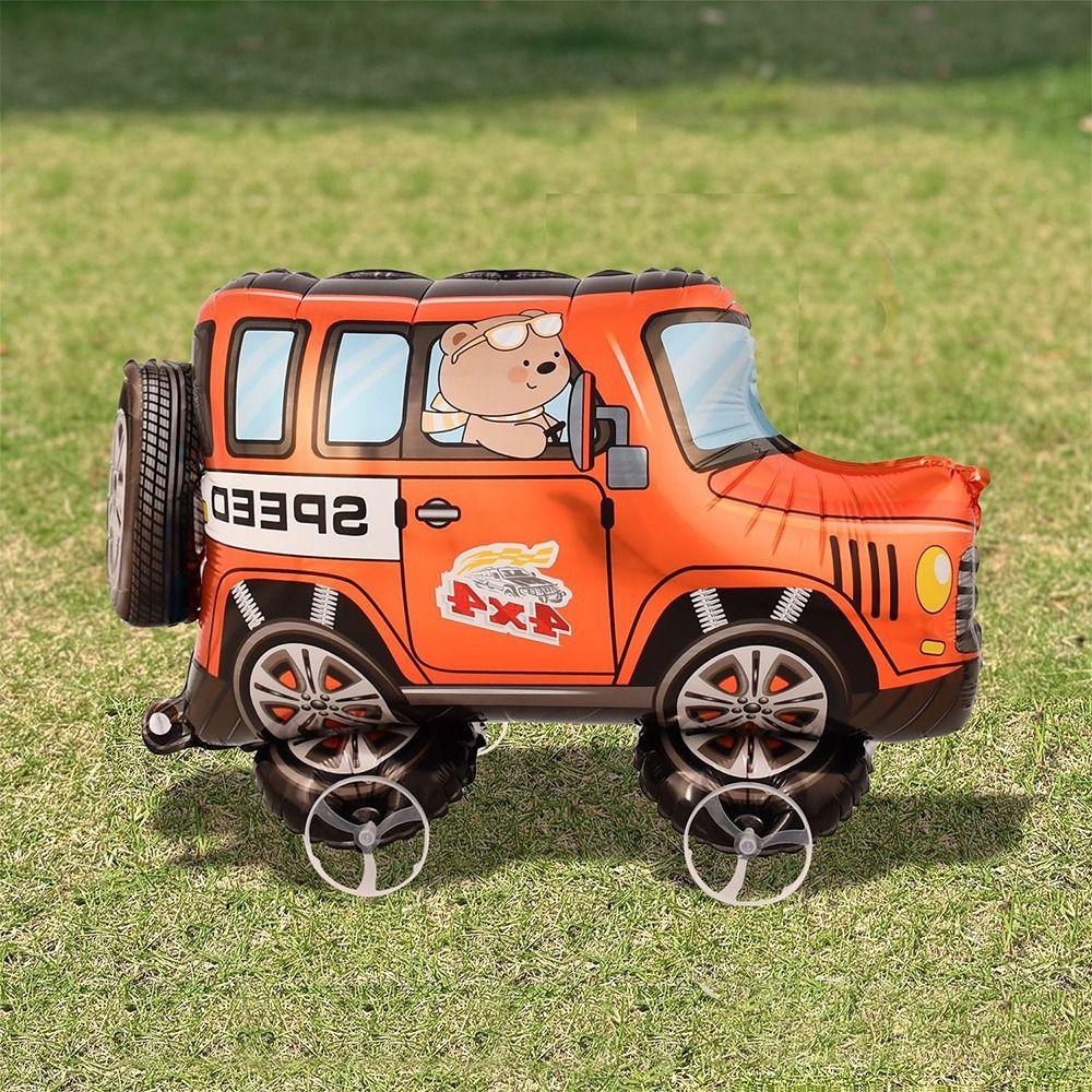 Cartoon Design 4D Balloons Cute Version Aluminum Foil Balloon Walking Balloon Stall Decoration