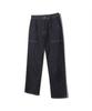 NOTIG One-Pleat Loose Fit Fatigue Denim Pants Blue_Okg3Ptlp101B1