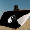 Nature Yin Yang Chinese Tai Chi Bagua Microfiber Blanket Quick Drying Beach Towels Printing Super Absorbent Pool Towel Blanket