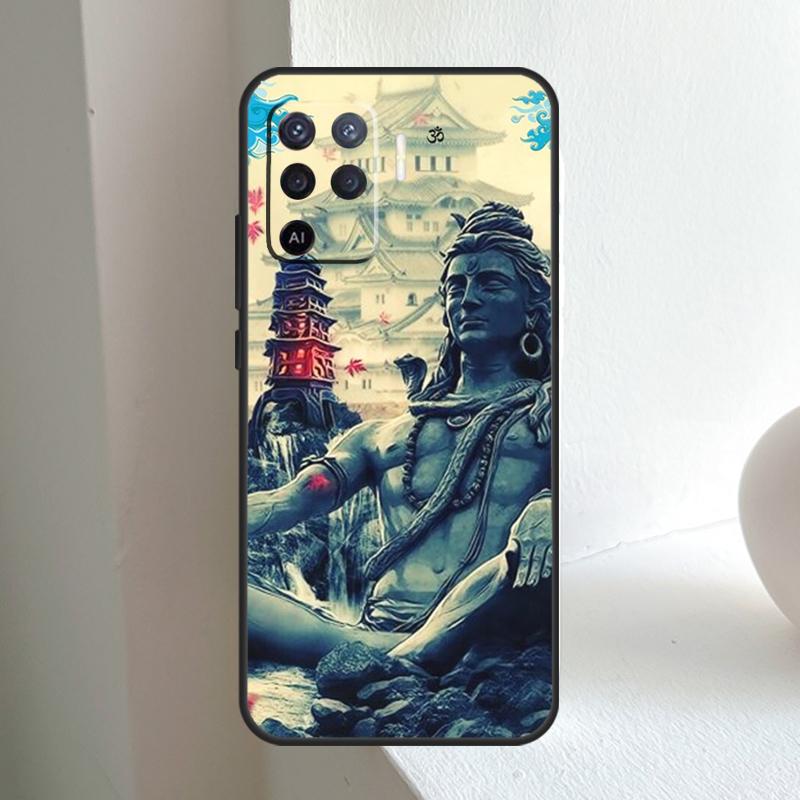 Lord Shiva Hindu God Buddha India For OPPO A96 A76 A16 A5 A6 Pro A15 A17 A57 A18 A38 A58 A78 A98 A54 A74 A94 A40 A60 A80 Case