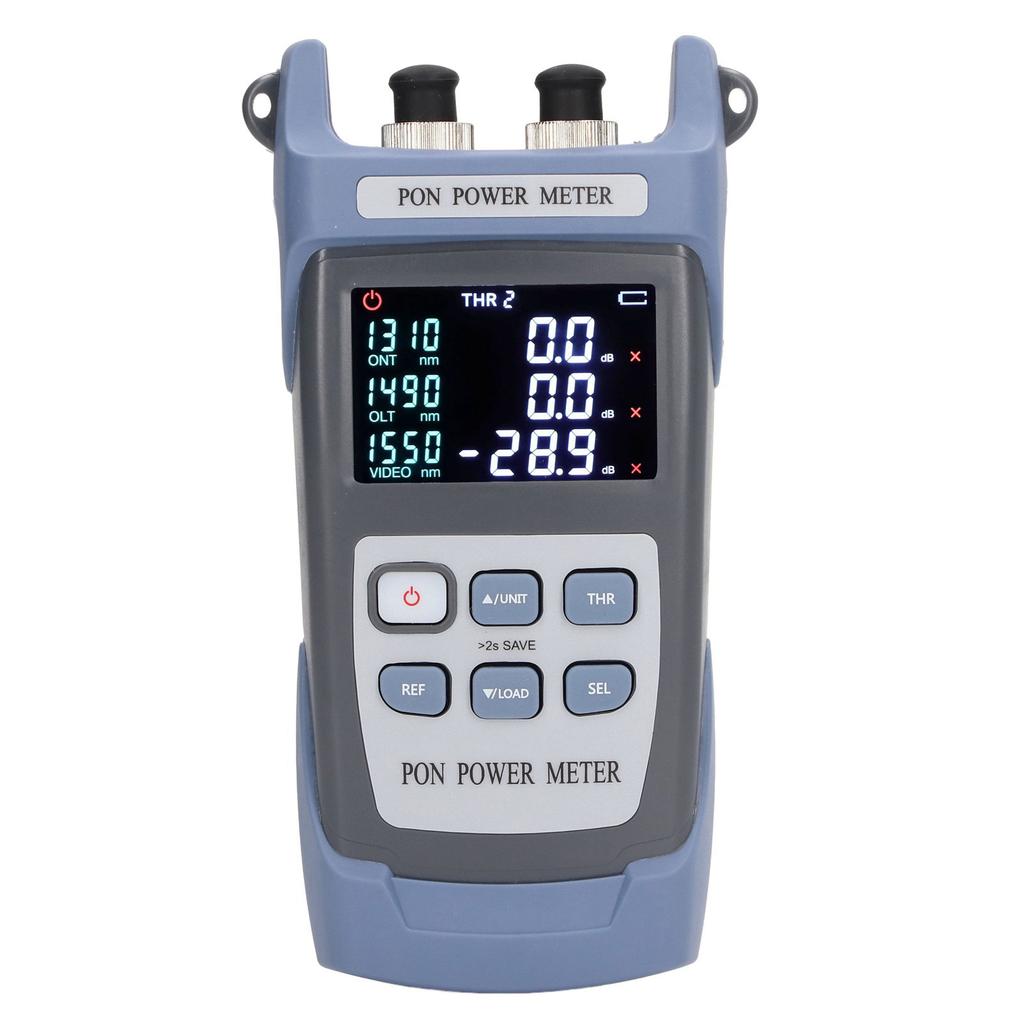 Optical Fiber Power Meter Digital Display Optic Cable PON Tester Testing Tool Set Kit