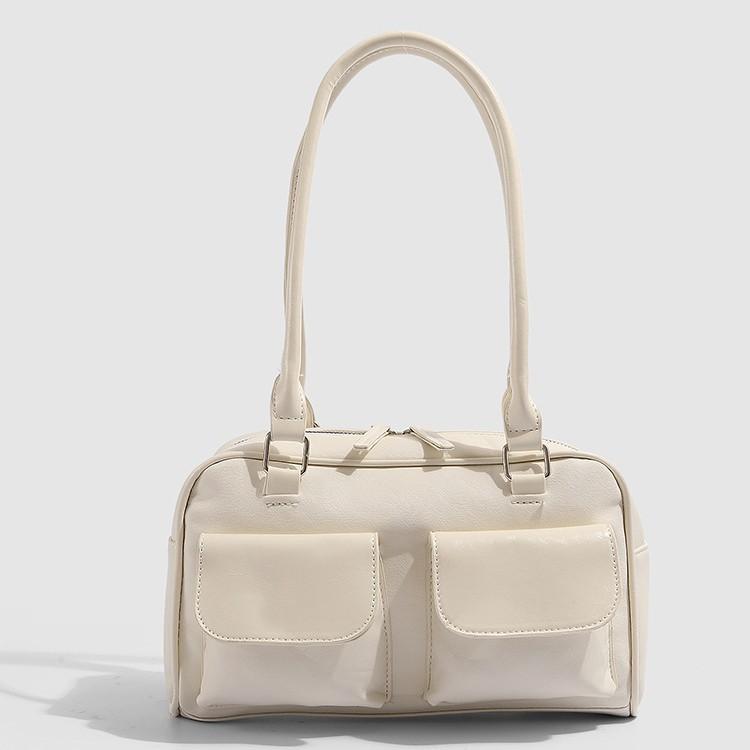 Korean blogger's sweet and cool underarm bag 2025 niche design classic fashion handbag shoulder bag bowling bag