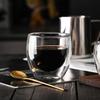 80ml/225ml/320ml Doppelwandiges Glas Tasse Kaffeetasse Hitzebeständig Teetasse Latte Mocha Kaffeetassen Wasserflasche Trinkgläser