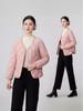 Lightweight Collarless Cotton Jacket for Autumn/Winter - Warm, Slim Fit for Home or Outdoor Use