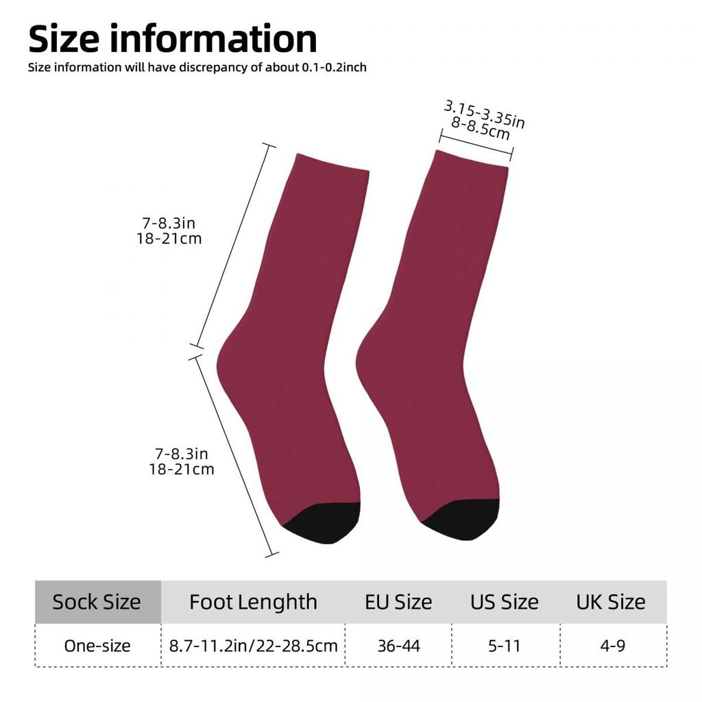 Demons Slayers Anime Print Socks Winter Stockings Gothic Men High Quality Socks Design Running Non Slip Socks