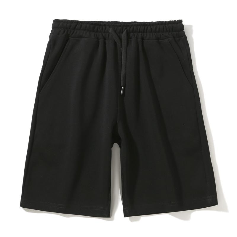Adult Cotton Milk Silk Breathable Casual Shorts - 240g Five-Point Fashion