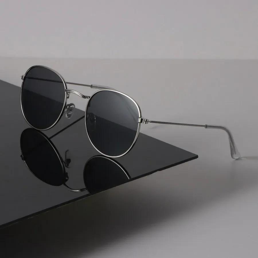 Small Round Sunglasses Women Men Vintage Fashion Female Male Mirror Clear Designer Eyewear Sexy Brand Black Sun Glasses