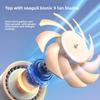 Intelligent Digital Display Octopus Stroller Fan USB Charging Rechargeable Fan  for Desktop Use