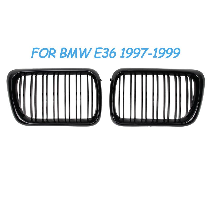 

For BMW E36 1992-1999 318i 323i 325i 320i 328i Grille ABS Front Replacement Hood Kidney Grill