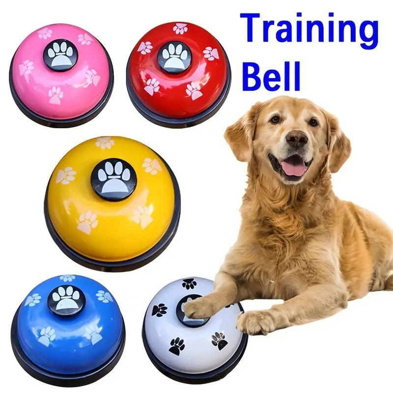 Interactive Dog Training Bell Toy, Battery Free, Pet Calling and Rewards Dog Toys for Puppy Pet Call Puppy Accessories Pet Toys