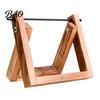 Craft Room Organization Accessories Wooden Crochet Yarn Holder, Rotatable Portable Organizer Rack, Stable Holder for Knitting Mortise And Tenon Frame