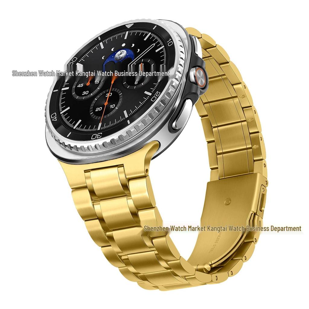 Samsung Watch8 Classic Pulseira de Aço de Cinco Elos