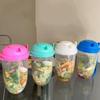 Portable Breakfast Oatmeal Cereal Nut Yogurt Salad Cup Container Set With Fork Sauce Cup Lid Bento Food Bowl Kitchen Lunch Box