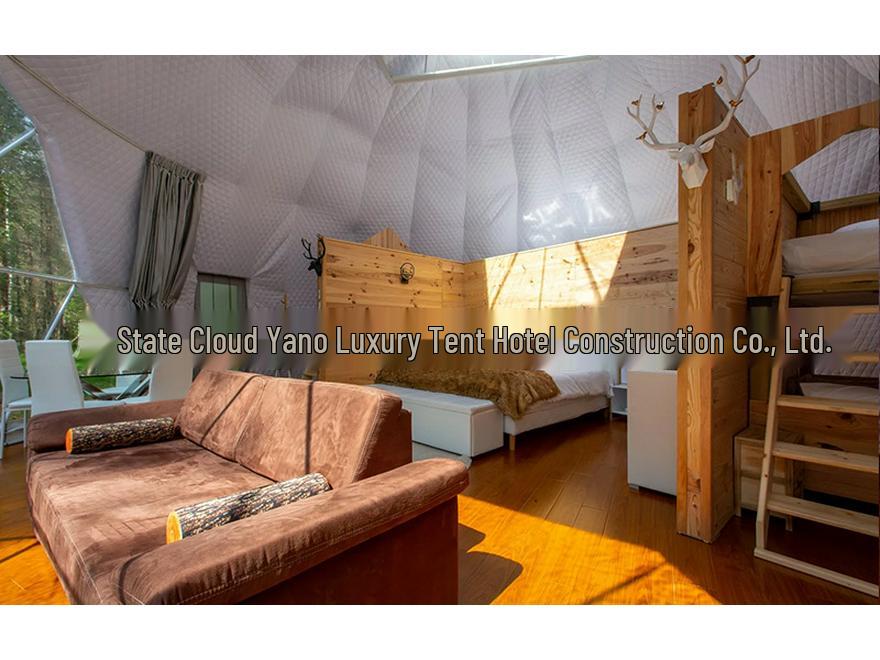 Luxury Stargazing Bubble Tent - Outdoor Scenic Camping Hotel Experience