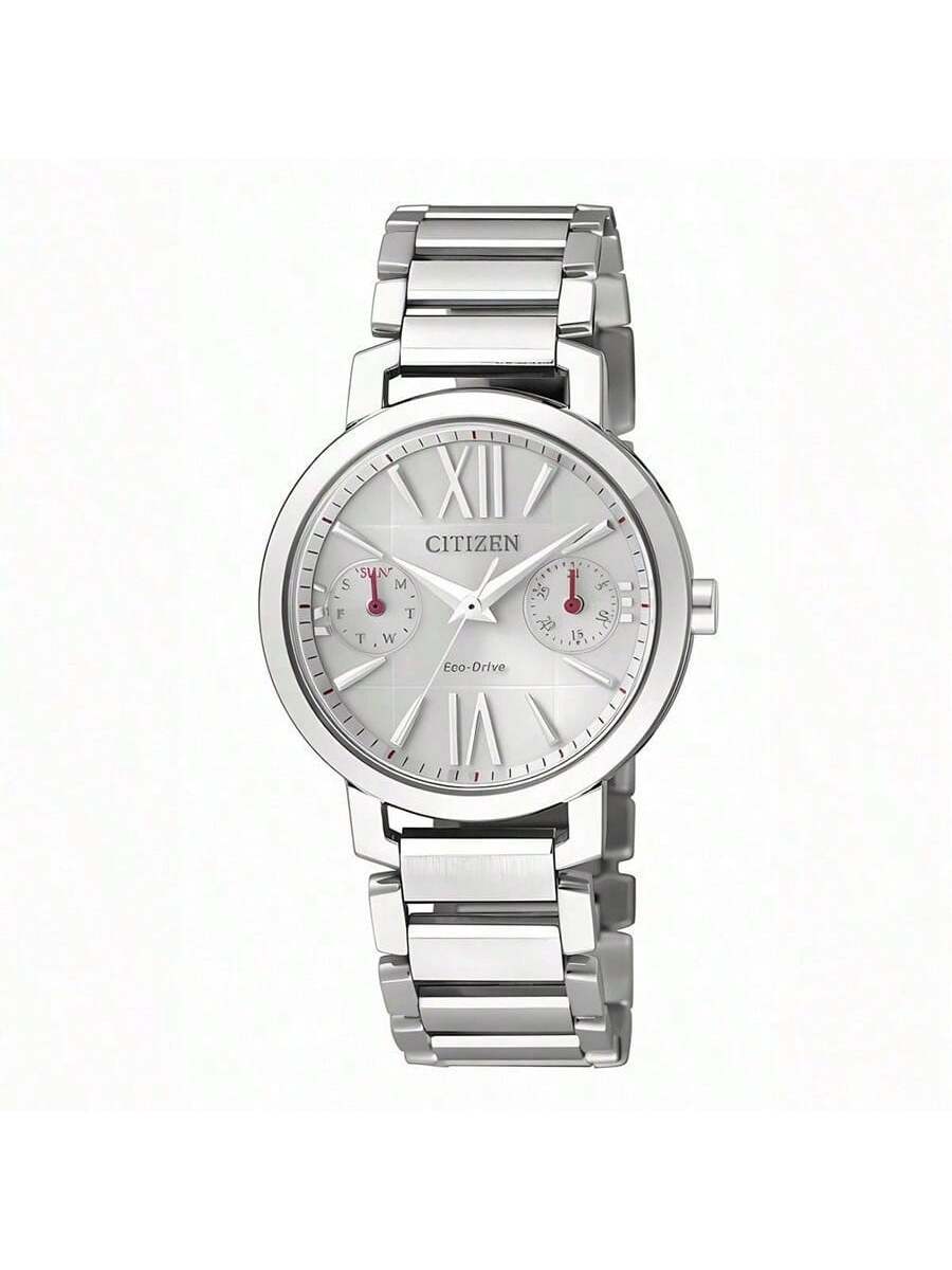 

Женские часы Citizen FD1000-57A - Серебристый циферблат, Браслет из нержавеющей стали, Отображение даты, Отображение дня недели серебряный