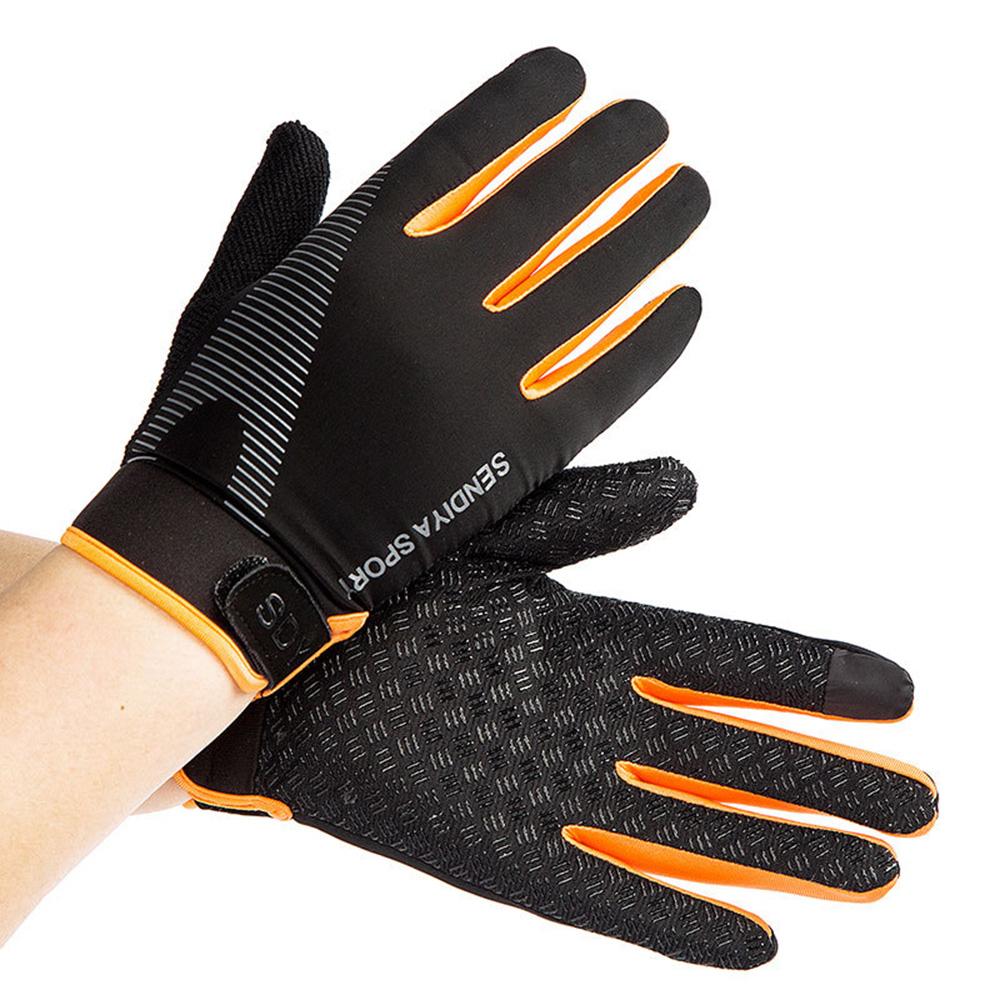 Anti-Slip Cycling Gloves Touch Screen Bike Gloves Sports Shockproof Mtb Road Full Finger Breathable Bicycle Glove for Men Woman