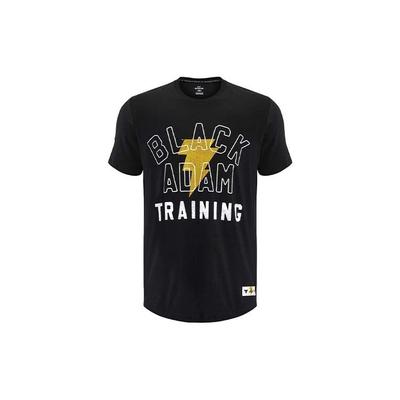 Black Adam Graphic 2 American Vintage Letter Print Crew Neck Short Sleeve T-Shirt Men Tops 1377758-001