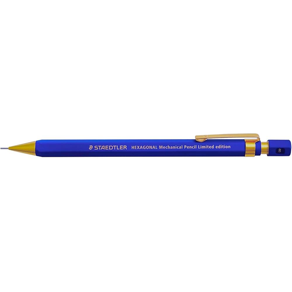 Staedtler Mechanical Pencil Hexagonal Mechanical Pencil Limited Edition 2 Blue 92577-05L2