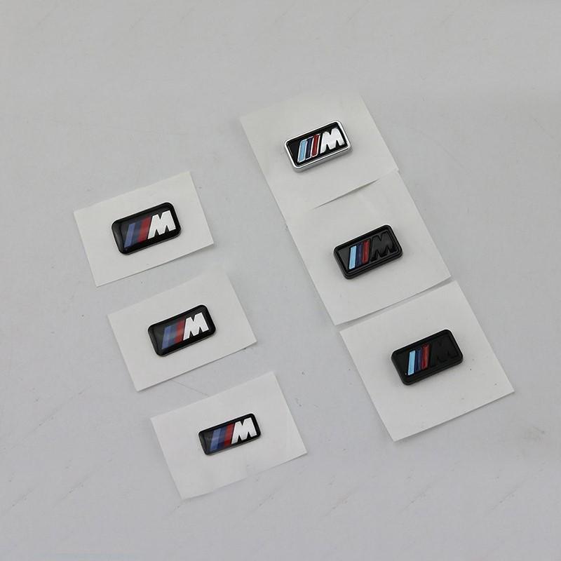 DIY Car Steering Wheel Hub Caps Center Emblem Badge Center Console Sticker For BMW M Emblem E39 E38 E90 E60 F30 F20 X1 X3 X5 X6 CUO1
