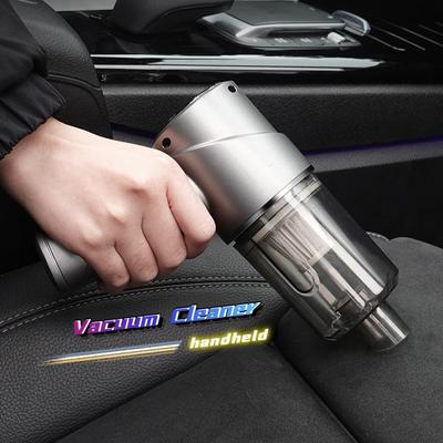 Mini akülü araba elektrikli süpürge el kablosuz taşınabilir elektrikli süpürge araba ev için evcil hayvan temizliği