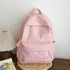 Art small fresh personality grid large capacity student schoolbag new junior high school high school travel student schoolbag female