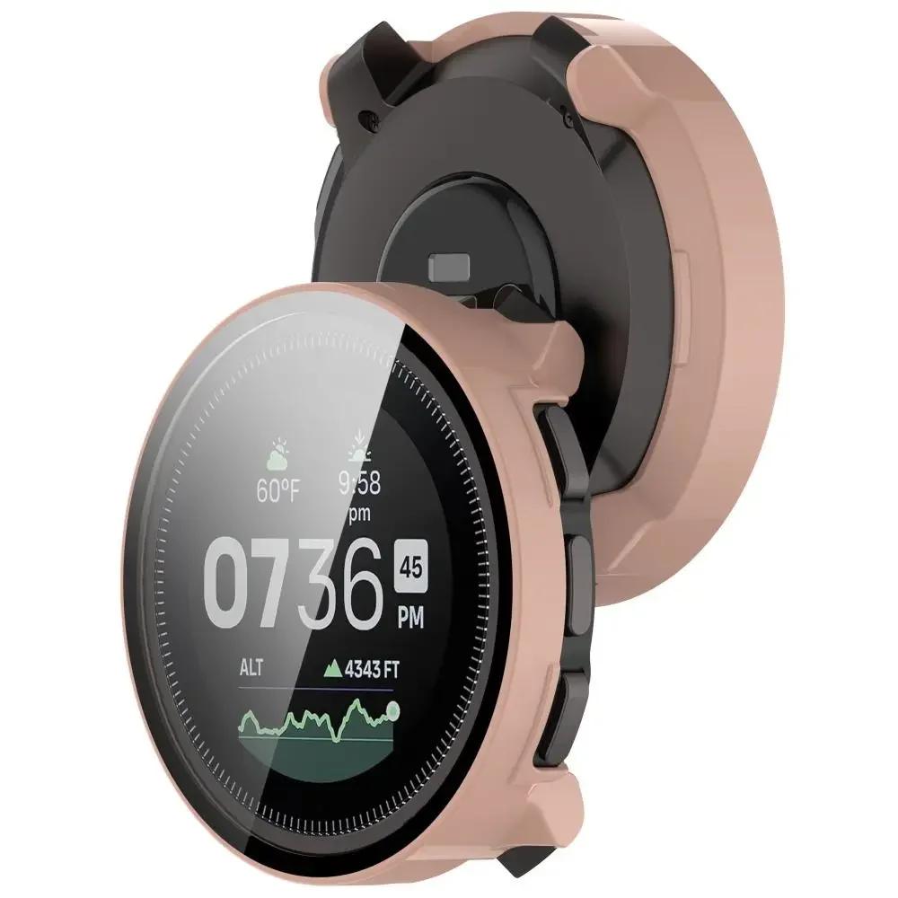PC+Gehärtetes Schutzhülle Vollständige Abdeckung Bumper Bildschirmschutz Kratzfeste Schutzhülle für Suunto Vertical