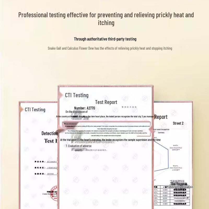 Longliqi Cooling Floral Water Portable Pack