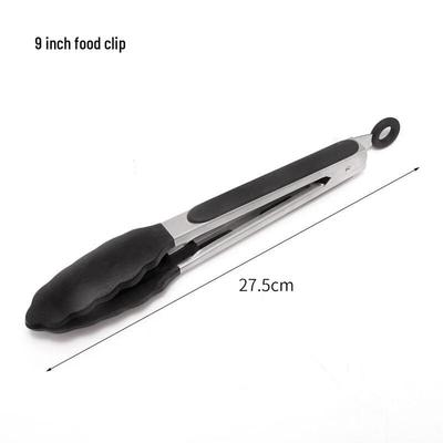 Silicone Stainless Steel Kitchen Tongs