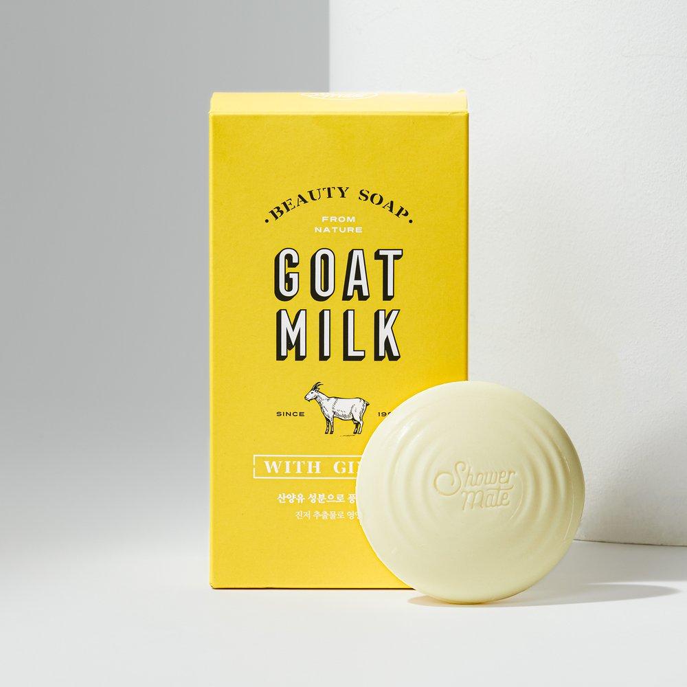 

Shower Mate Goat Milk Ginger Soap 90g x 4