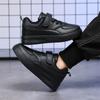 New Leather Kids Running Shoes Fashion youngsters teens Casual Walking student fashion Sneakers Breathable Soft Children Sport