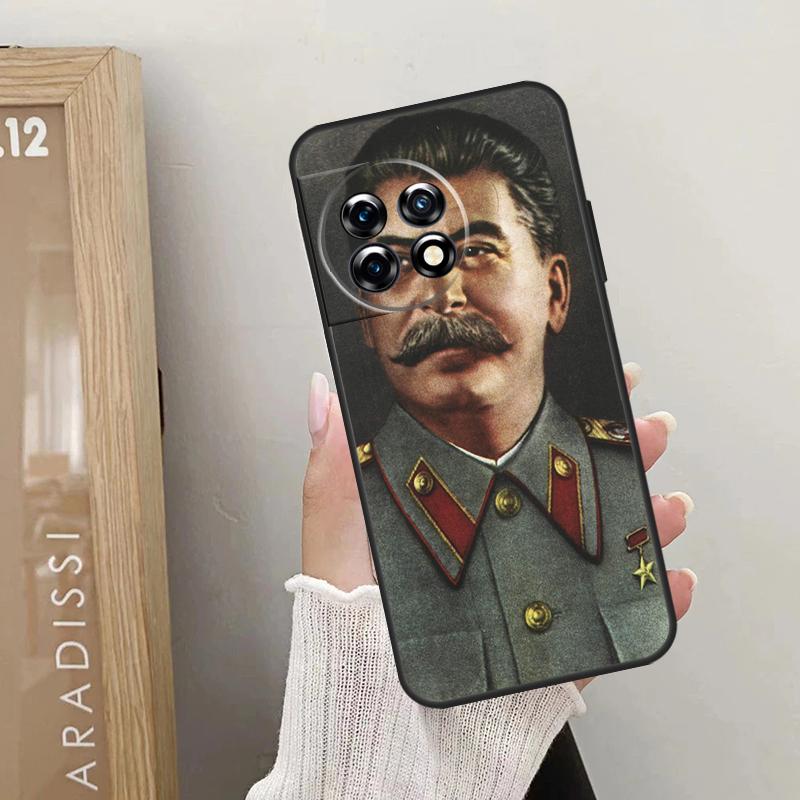 Russian Commander Stalin Case For OnePlus Nord 5 CE 3 4 Lite N20 N30 OnePlus 13T 13R 12R 10T 10R 10 11 12 13 15 Cover