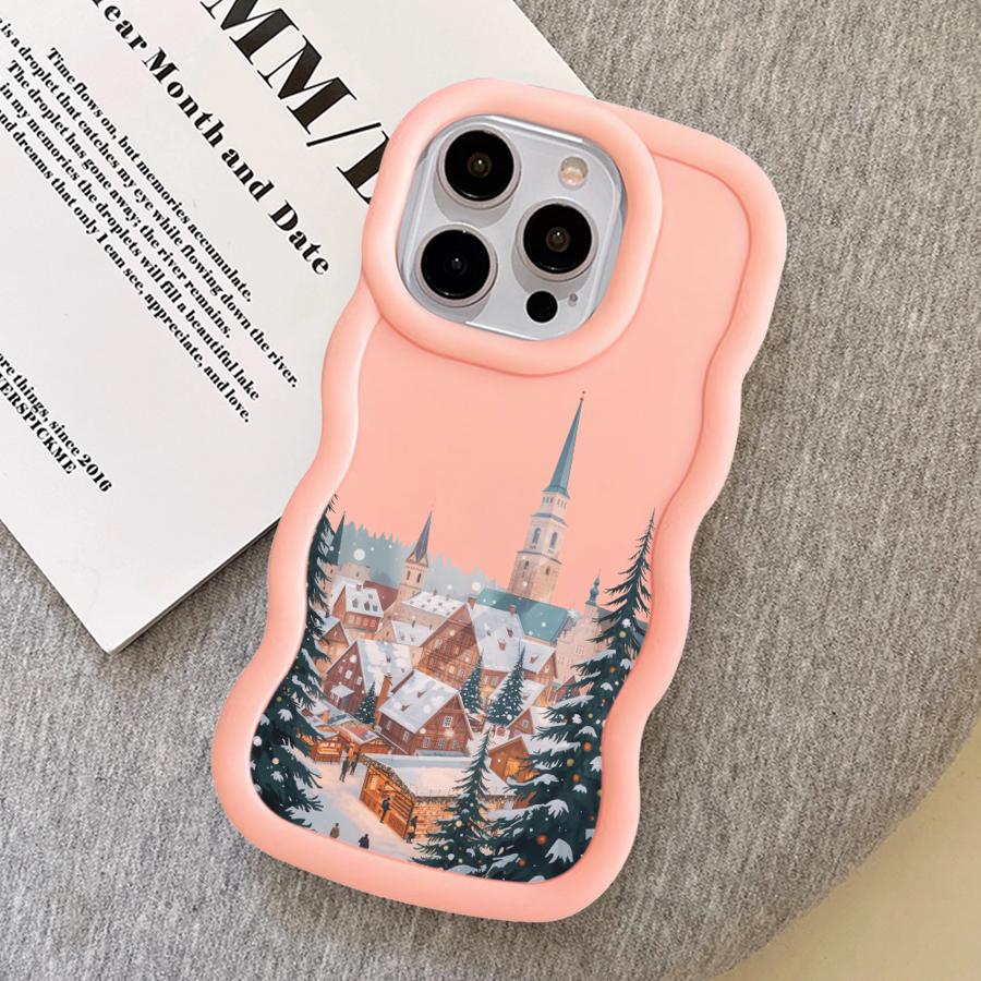 Case for iPhone 16 Pro Max 8 12 14 15 Plus 11 XR 13 17 Air Soft Phone Cover Christmas Santa Claus