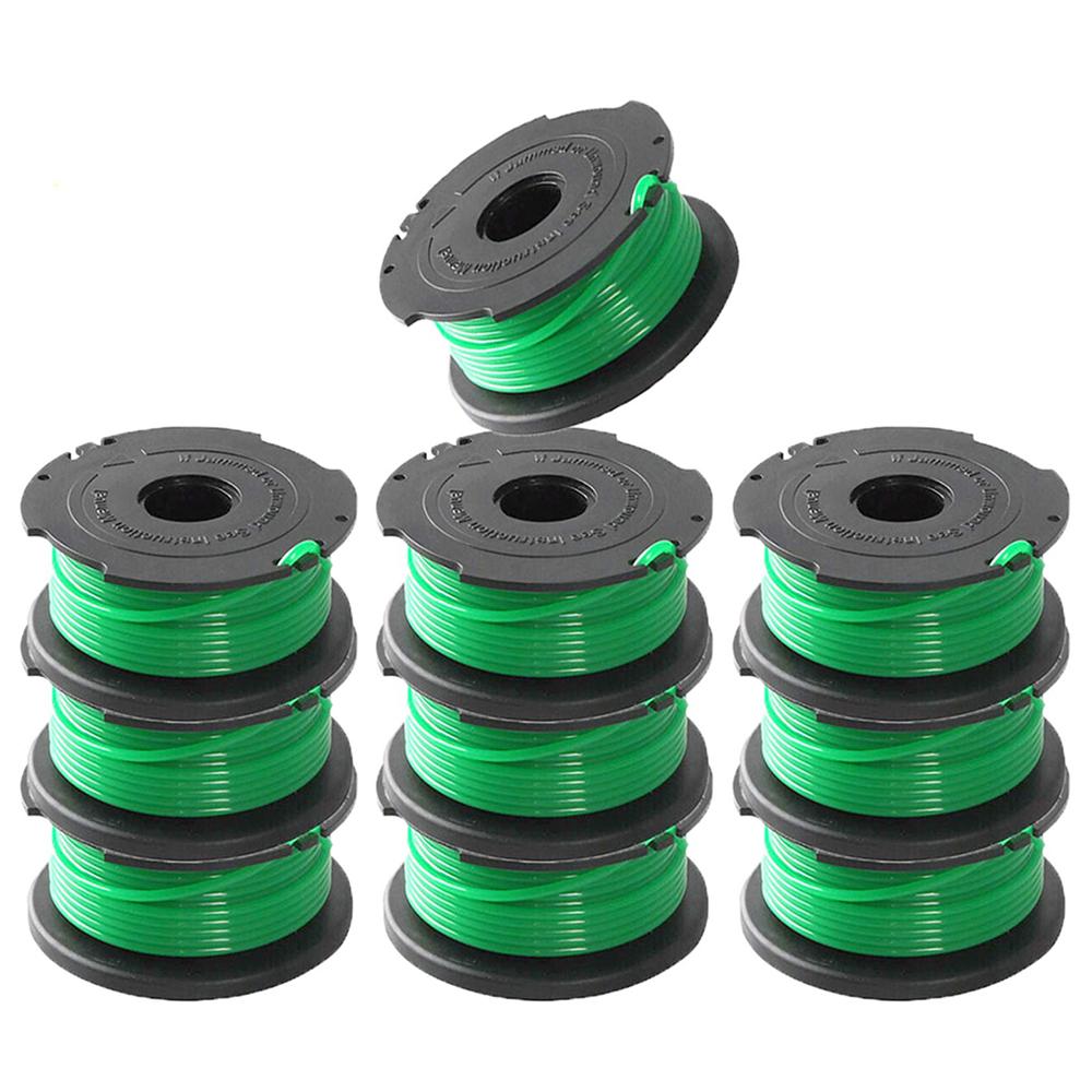 

10 шт. Шпуля для газонокосарки Black & Decker GH3000/GH3000R/LST540/LST540B, SF-080-BKP A