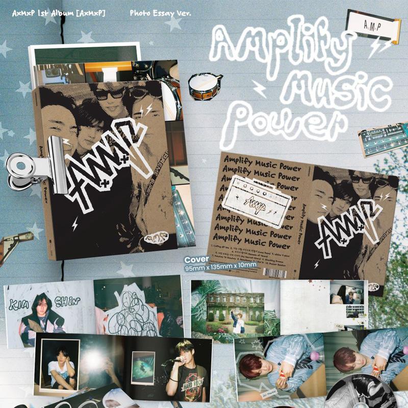 AxMxP 1st Full Album [AxMxP] (Photo Essay by AxMxP Ver.)