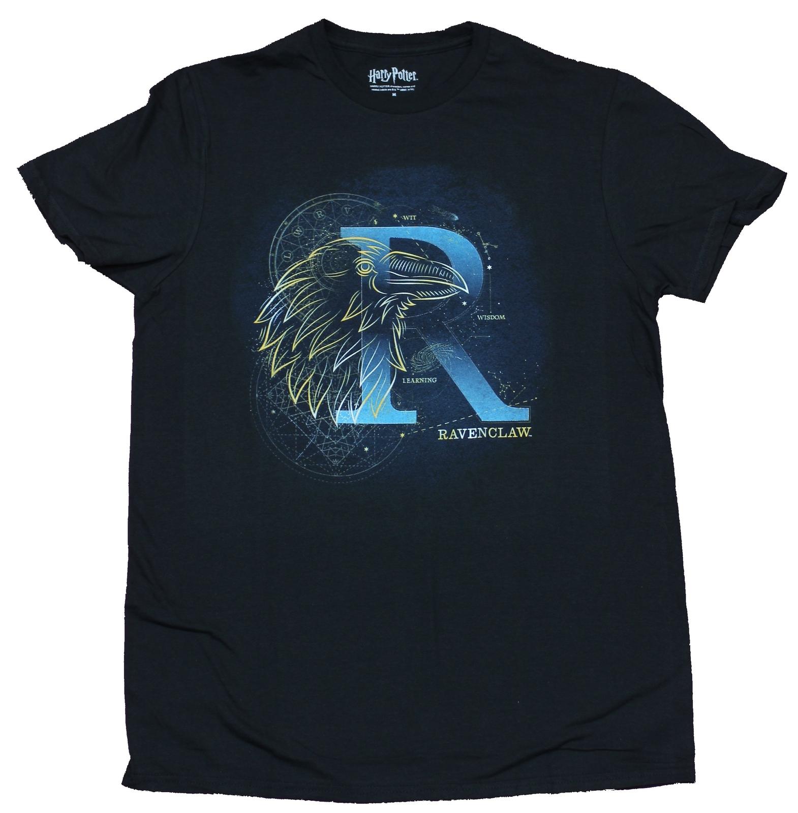 Harry Potter Adult New T-shirt Ravenclaw Raven Constellation Design M